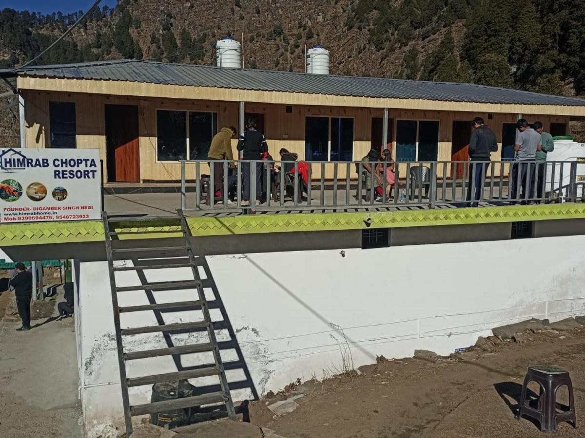 Himrab Chopta Resort Bagian luar foto